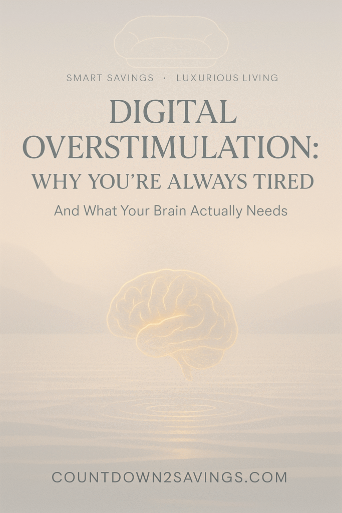 digital overstimulation fatigue