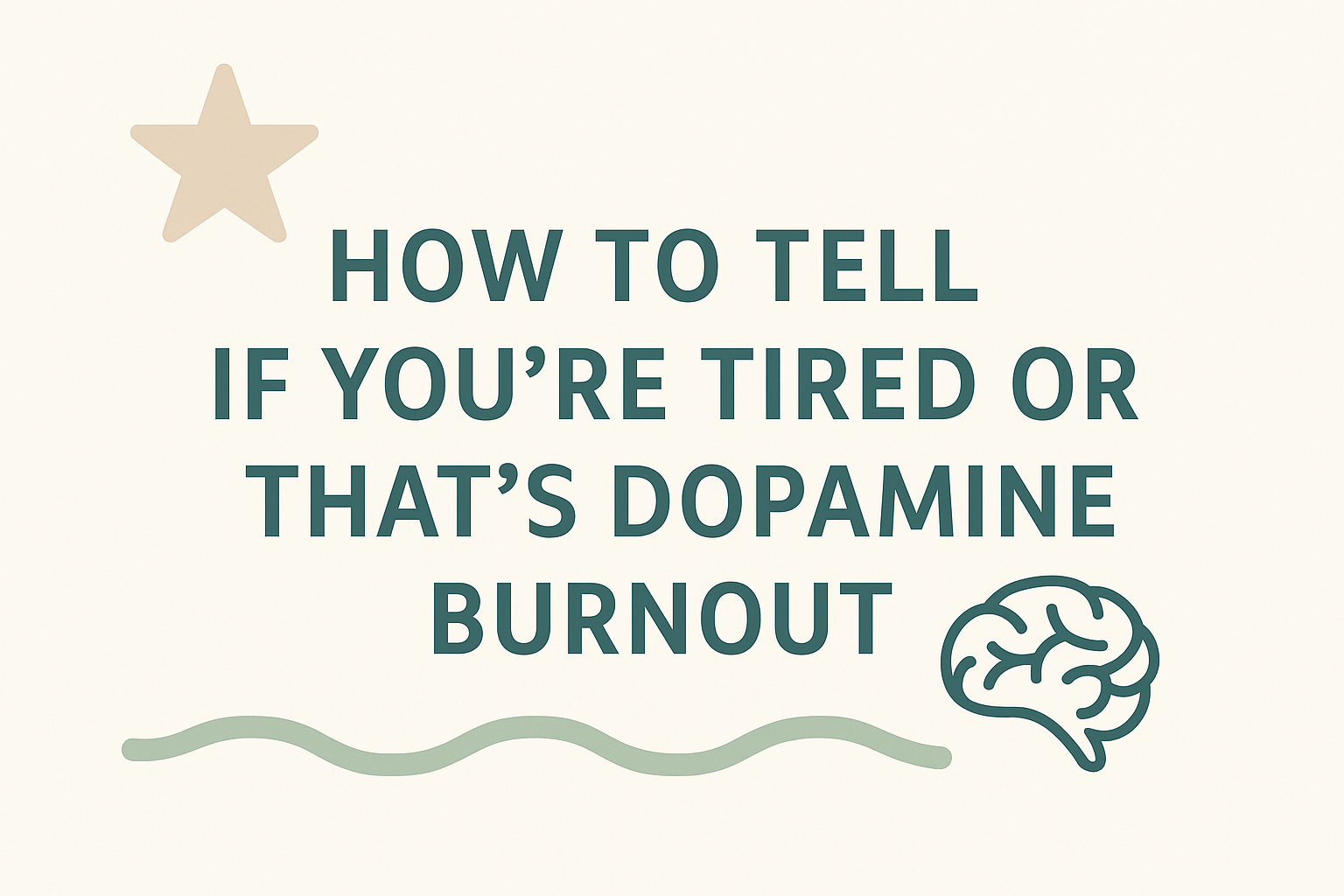 Dopamine burnout symptoms