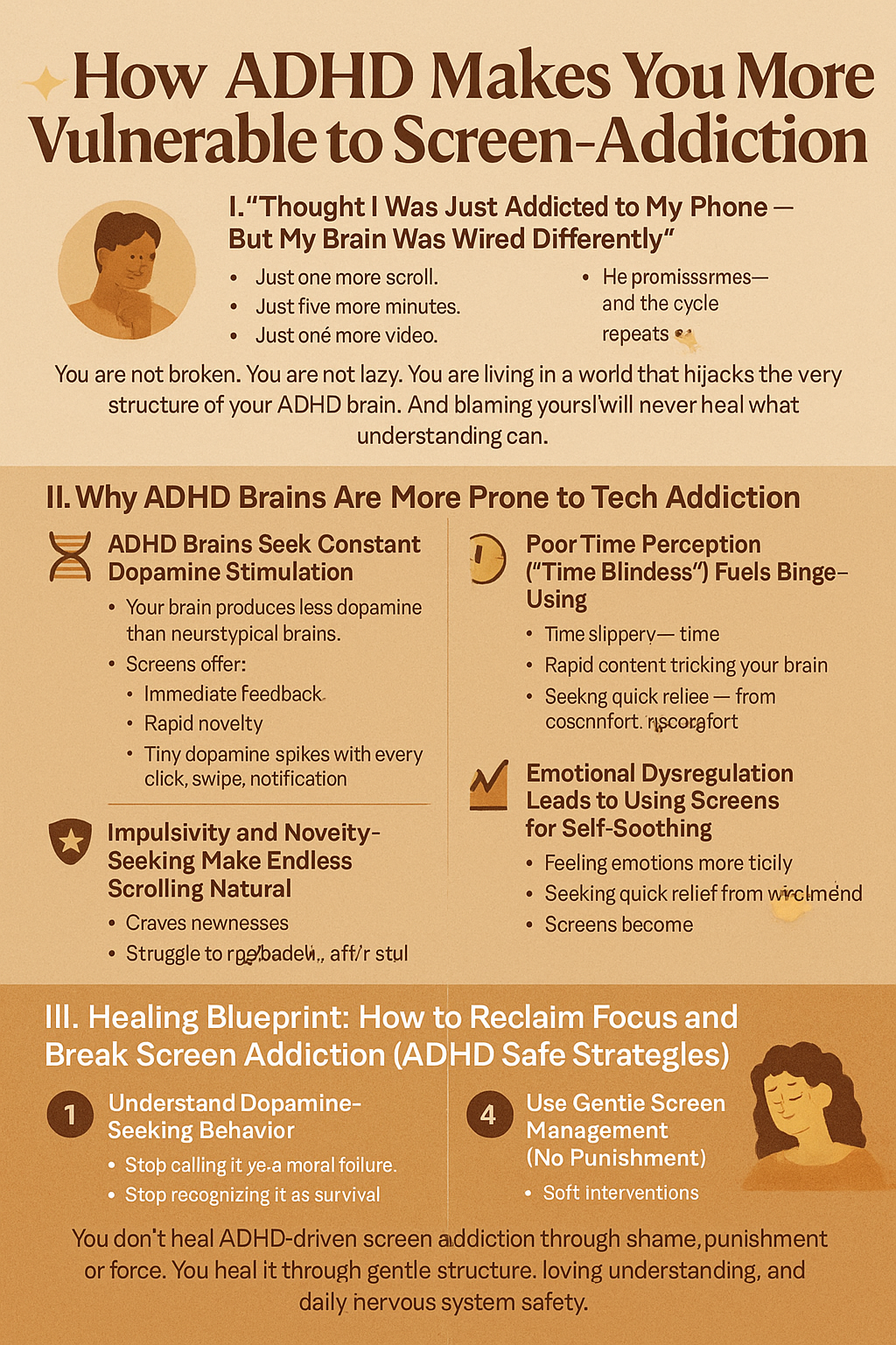 adhd and screen addiction healing