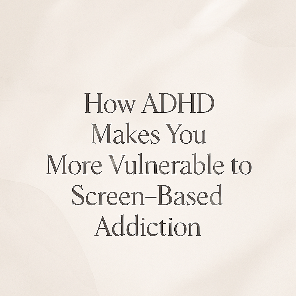 adhd and screen addiction healing