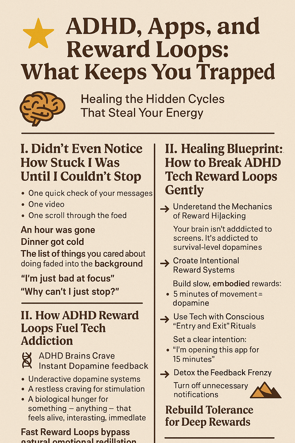adhd reward loops and tech addiction healing