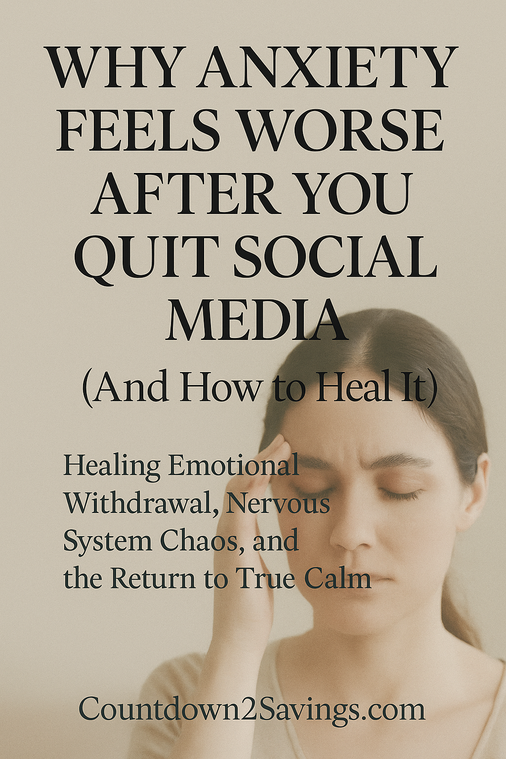 Anxiety After Quitting Social Media