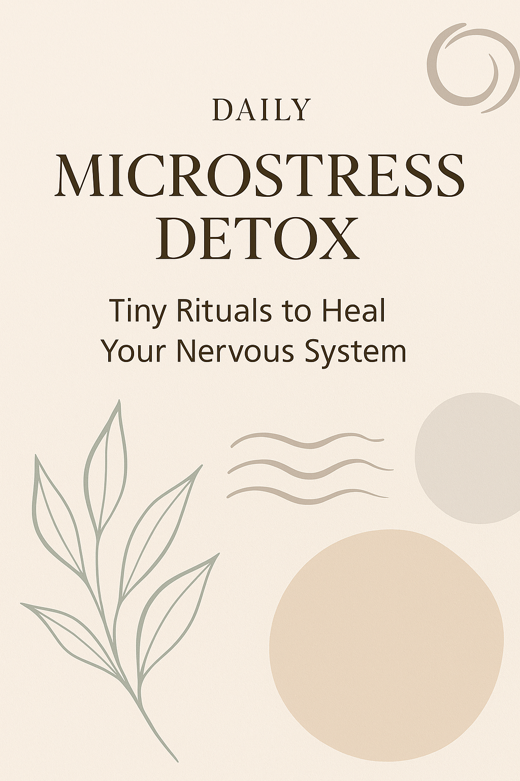 daily microstress detox rituals