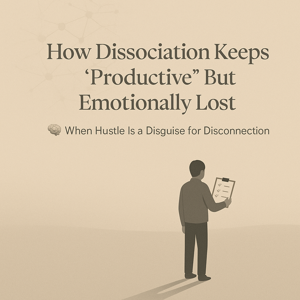 dissociation and productivity burnout