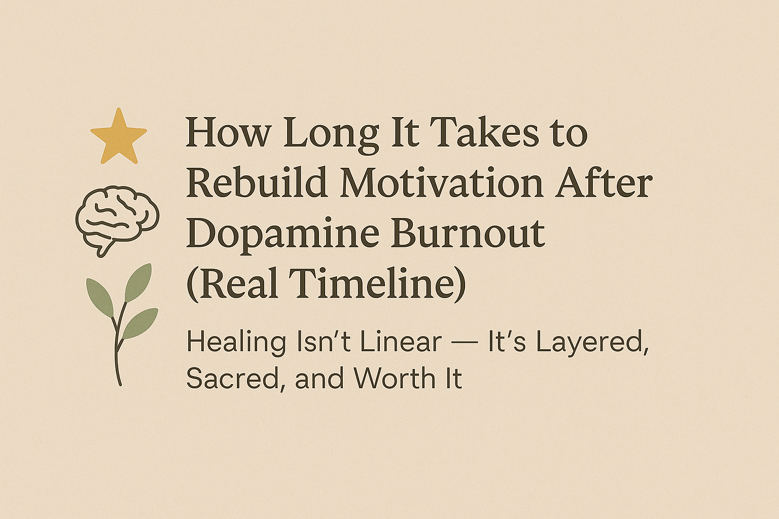 dopamine burnout healing timeline journey