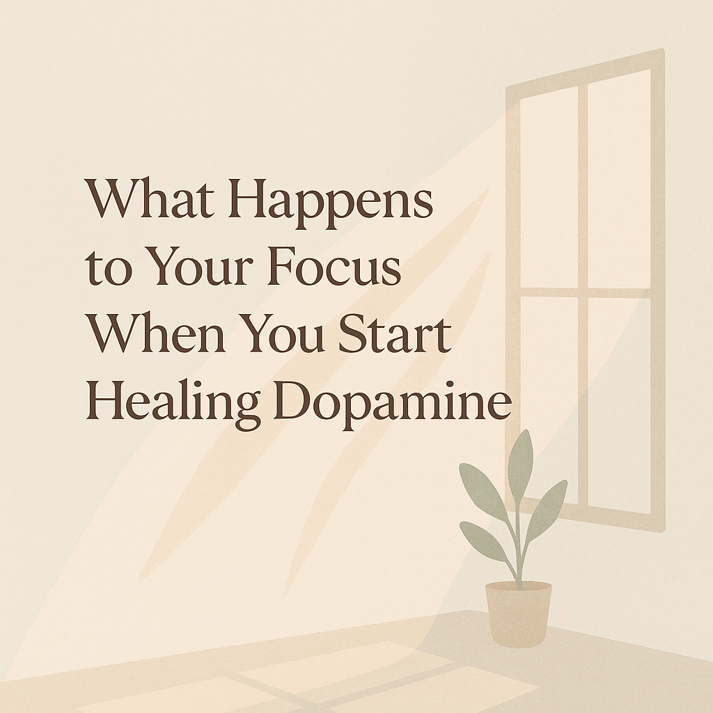healing dopamine focus recovery journey