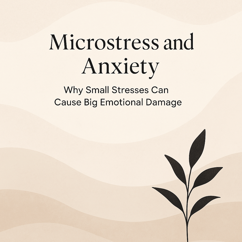 healing microstress and anxiety effects