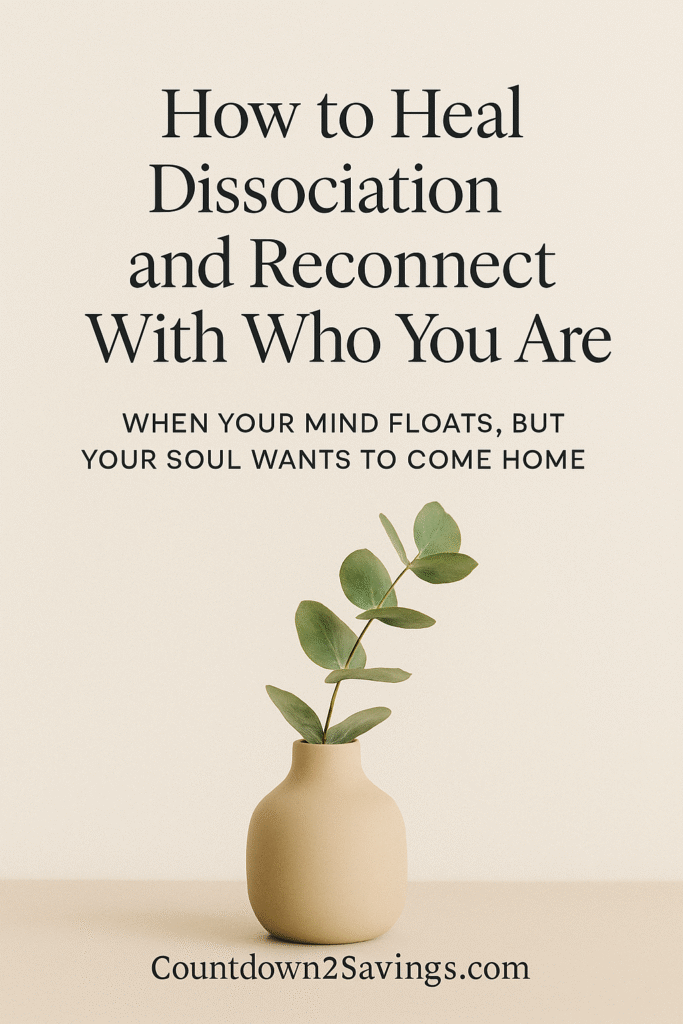 how to heal dissociation nervous system