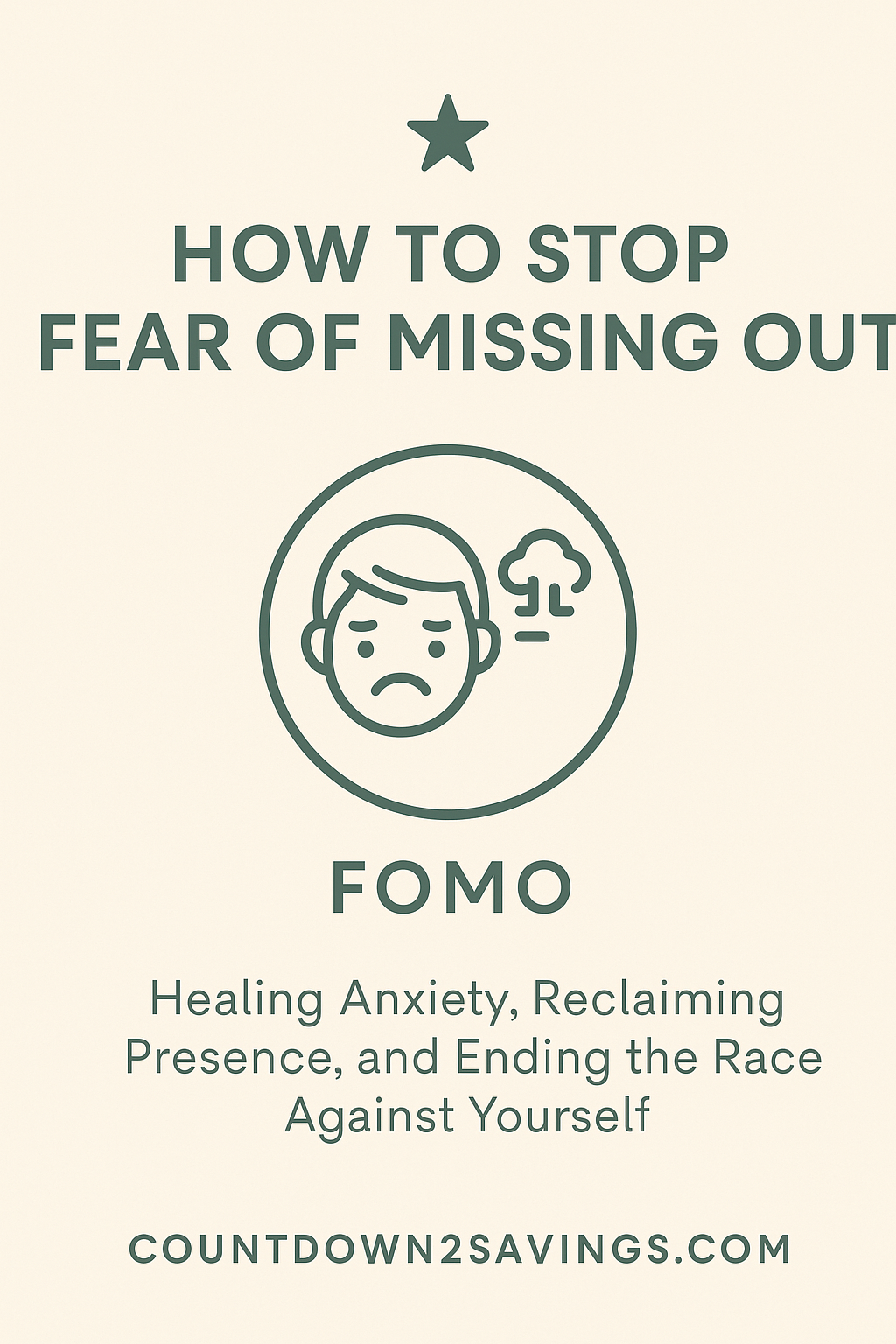 how to stop fear of missing out and reclaim peace