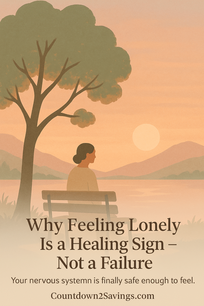 loneliness as a sign of healing nervous system