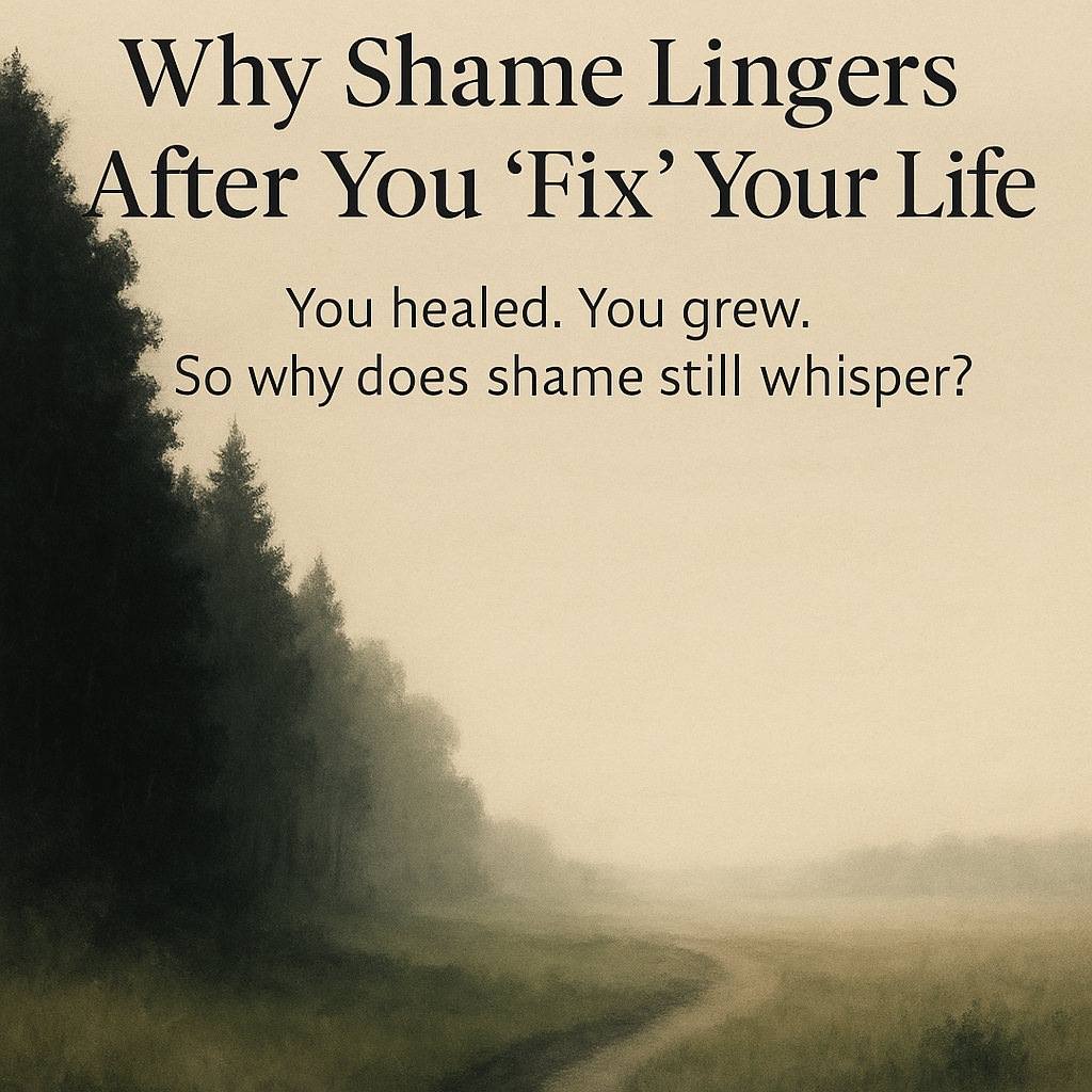 shame after healing