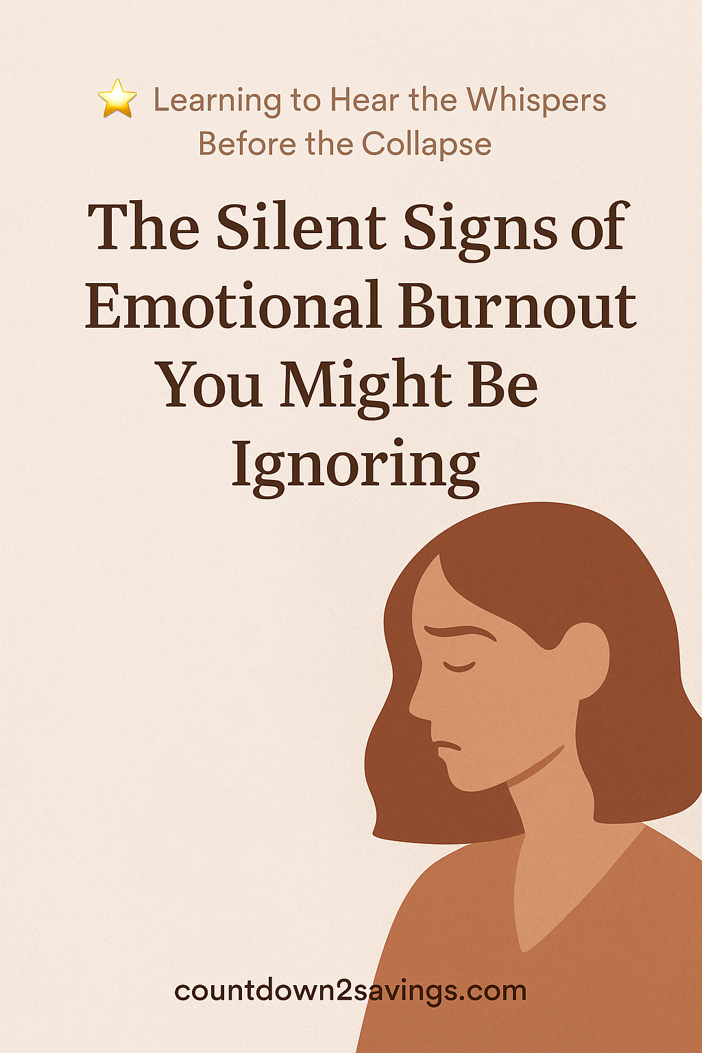 silent signs of emotional burnout recovery