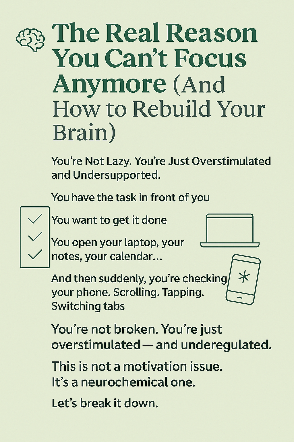 can’t focus anymore digital fatigue recovery