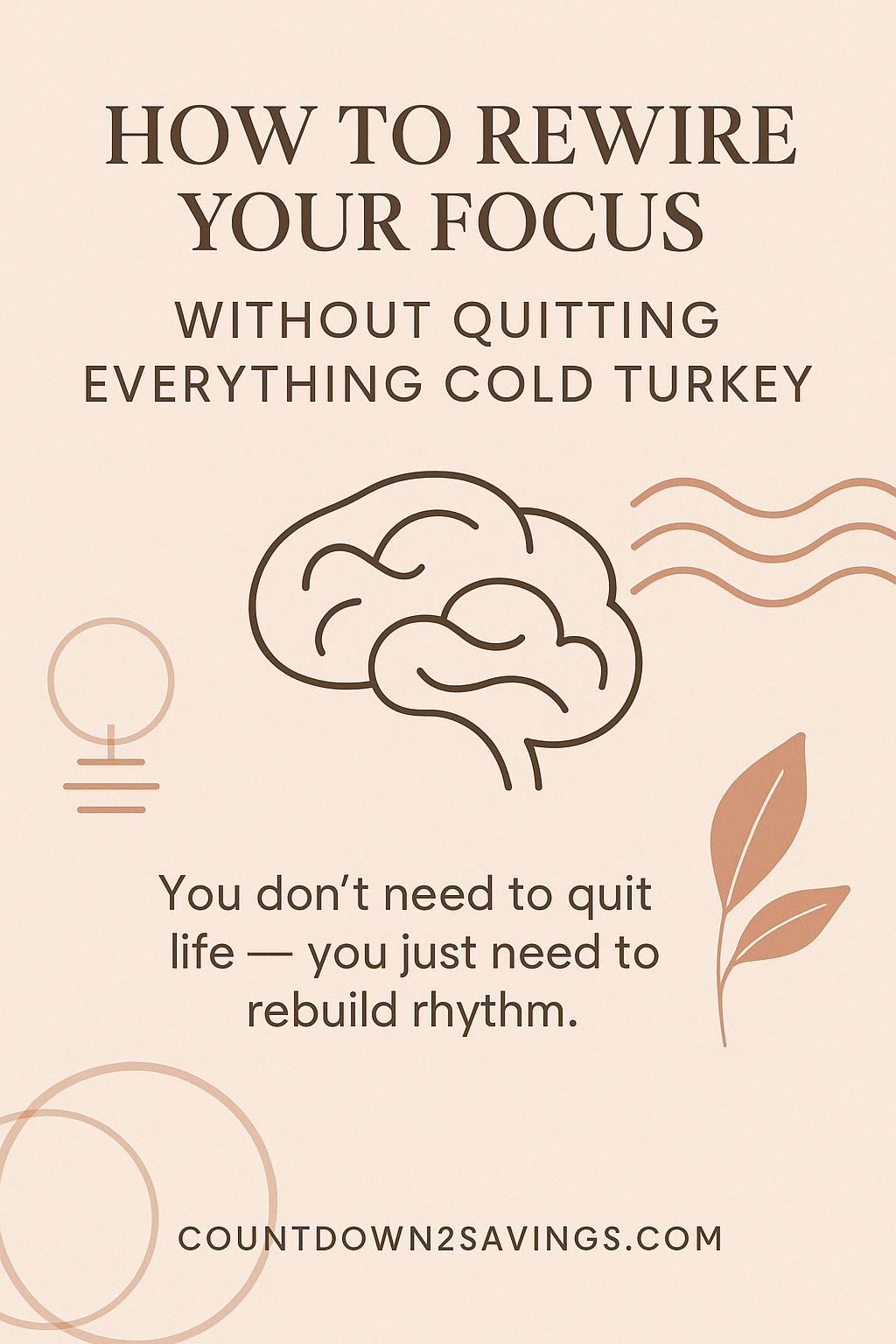 dopamine reset for focus