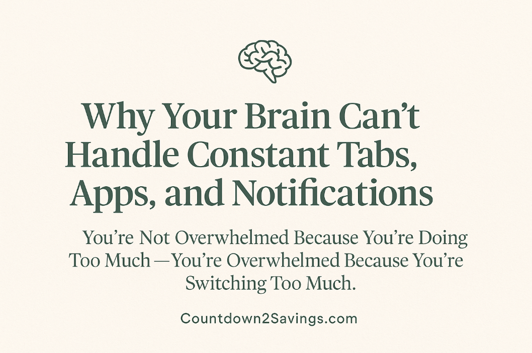 mental fatigue from multitasking