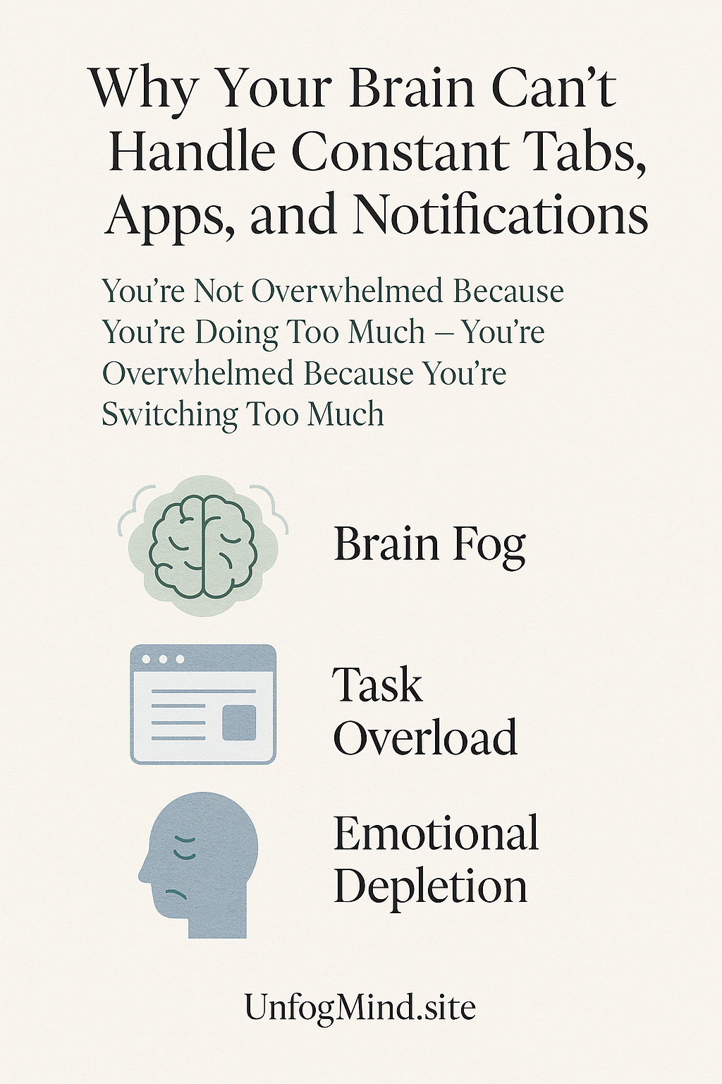 mental fatigue from multitasking